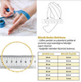 Altın Kaplama Kalın Işıltılı Örgü Bilezik BLZ-3093