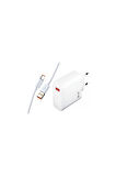 Type-c 67w (WATT) Turbo Şarj Aleti Cihazı Adaptörü Kablo (SET) %100 Turbo