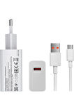 Type-c 67w (WATT) Turbo Şarj Aleti Cihazı Adaptörü Kablo (SET) %100 Turbo