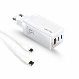 Usams US-CC110 Type-C 65 Watt Hızlı Şarj Aleti Beyaz