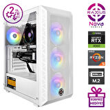 Raxius Nova G2 R5 4060-5600A13 Ryzen5 5600 16GB 2TBSSD RTX4060 W11P Gaming Masaüstü Bilgisayar