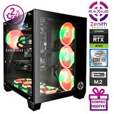 RaXius Zenith Z1 i9 4060-149KF001 i9-14900KF 16GB 512SSD RTX4060 FreeDOS Gaming Masaüstü Bilgisayar