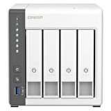 QNAP TS-433A1 4GB 1TBHDD 4x3.5" SATA Desteği RAID(0) NAS Depolama Ünitesi