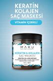 Maru Güçlendirici Onarıcı Keratin & Kolajen Saç Bakım Maskesi 500 ml