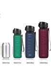 Uzspace  800ml -Yeni Ebat-Boy 25 cm-Tritan Su Matarası Bpa Koku Sızdırma Yok 