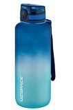 Uzspace Motivasyon Matarası 1500 ml MEGA BÜYÜK BOY Çift Renk 8 Farklı Renk 