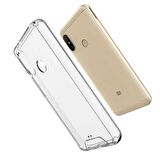 Gpack Xiaomi Redmi Note 5 Pro Kılıf Gard Nitro Şeffaf Sert Silikon