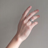 Çelik Alyans Yüzük Bombeli YZK-296