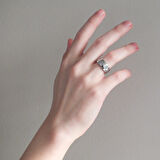 Çelik Alyans Yüzük Düz Çizgili YZK-301