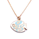 Balık Rose Gümüş Kolye GK-221