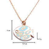 Balık Rose Gümüş Kolye GK-221