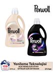 Perwoll Yenileme Beyaz -Yenileme Siyah 2,97 L 54 Yıkama Perwoll Set