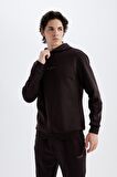 DeFacto Regular Fit Kapüşonlu Baskılı Sweatshirt C6131AX24AUBN337