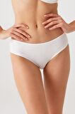 Pierre Cardin Beyaz, Ten, Siyah Classic Brief Normal Bel Kadın 5 Li Külot