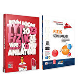 Benim Hocam 2023 TYT Fizik Video Destekli Konu ve Hız Renk Soru Bankası Seti 2 Kitap
