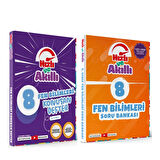 Tammat 8.Sınıf Fen Bilimleri Hızlı ve Akıllı Defter ile Soru Bankası Seti 2 Kitap