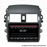 Araç Multimedya Toyota Corolla Android 12 Carplay 4Gb Ram + 64Gb Hdd 2007-2012 Navigasyon Ekran MYW