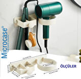 Microcase Saç Düzleştirici ve Kurutma Makinası Tutucu Stand - GRİ AL5044