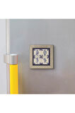 Hollanda Deseni Baskılı MDF Magnet 7X7