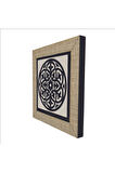 Barok Desen Baskılı MDF Magnet 7X7