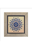 Geometrik Desen Baskılı MDF Magnet 7X7