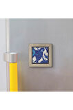 Osmanlı Sülünlü Çini-Topkapı Sarayı Baskılı MDF Magnet 7X7