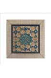 Geometrik Rumi Desen Baskılı MDF Magnet 7X7