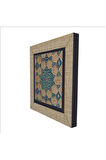 Geometrik Rumi Desen Baskılı MDF Magnet 7X7
