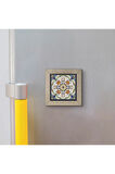 İtalyan Deseni Baskılı MDF Magnet 7X7