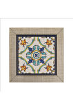 İtalyan Deseni Baskılı MDF Magnet 7X7