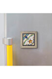 İtalyan Deseni Baskılı MDF Magnet 7X7