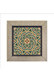 Bizans Deseni Baskılı MDF Magnet 7X7