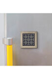 Bizans Deseni Baskılı MDF Magnet 7X7