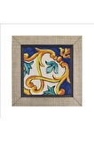 İtalyan Deseni Baskılı MDF Magnet 7X7