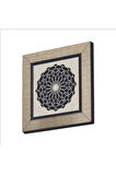 Rumi Desen Baskılı MDF Magnet 7X7 Bej