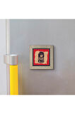 Hz İsa Görseli Baskılı MDF Magnet 7X7