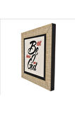 Zebur 46:10 Baskılı Mdf Magnet krg-110