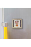 Zebur 107:1 Baskılı MDF Magnet 7X7