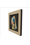 Inci Küpeli Kız Johannes Vermeer, 1665 Baskılı Mdf Magnetkrg-134buzdolabı Süsü