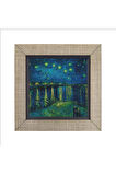 Ren Nehrinde Yıldızlı Bir Gece (Vincent Van Gogh, 1888) Baskılı MDF Magnet 7X7