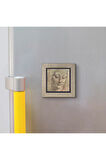 Baş Etüdü (Leonardo Da Vinci) Baskılı MDF Magnet 7X7