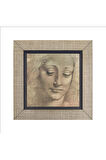 Baş Etüdü (Leonardo Da Vinci) Baskılı MDF Magnet 7X7