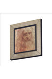 Otoportre (Leonardo Da Vinci, 1512) Baskılı MDF Magnet 7X7