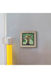 Ağaç Kadın Baskılı MDF Magnet 7X7