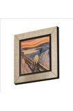 Çığlık (edvard Munch, 1893) Baskılı Mdf Magnet(krg-168)buzdolabı Süsü