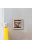 Çığlık (edvard Munch, 1893) Baskılı Mdf Magnet(krg-168)buzdolabı Süsü