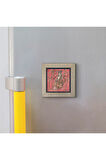 Çello Çalan Kedi Baskılı MDF Magnet 7X7