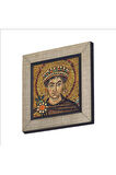 I. Justinianus (Büyük Jüstinyen) Baskılı MDF Magnet 7X7