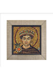 I. Justinianus (Büyük Jüstinyen) Baskılı MDF Magnet 7X7