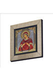 Meryem Görseli Baskılı MDF Magnet 7X7